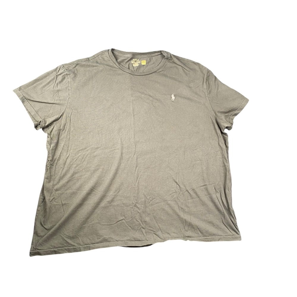 Polo Ralph Lauren Mens XXL Classic Fit Olive Green Crewneck Short Sleeve TShirt